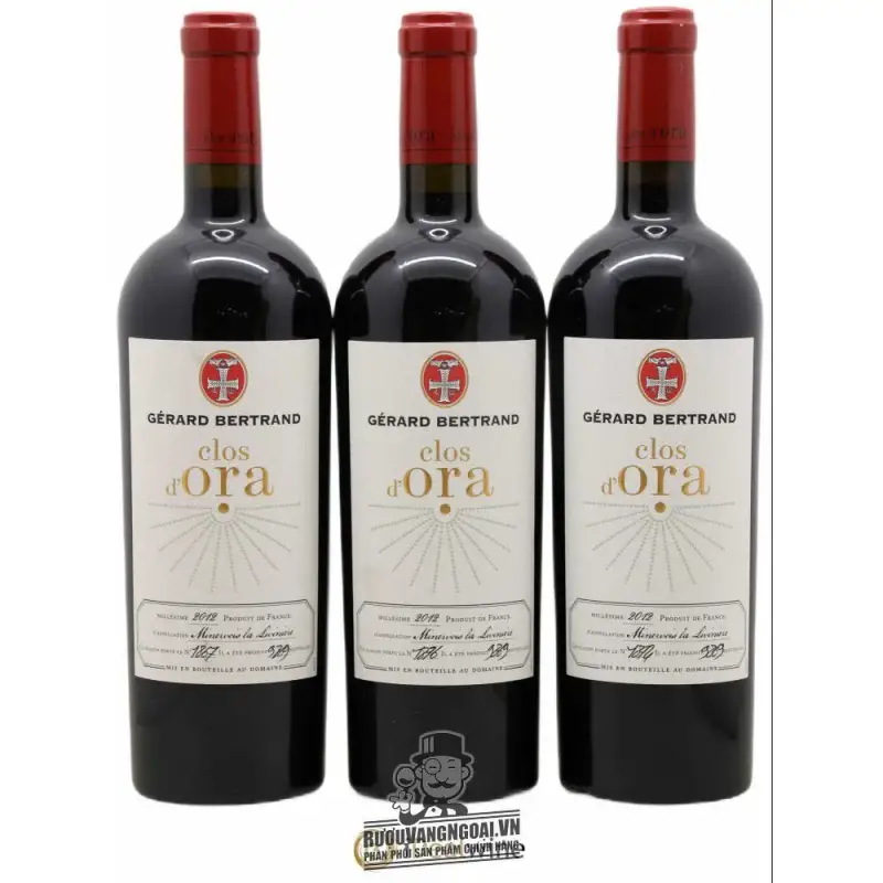 Vang Pháp Clos dOra Gerard Bertrand Minervois La Liviniere cao cấp