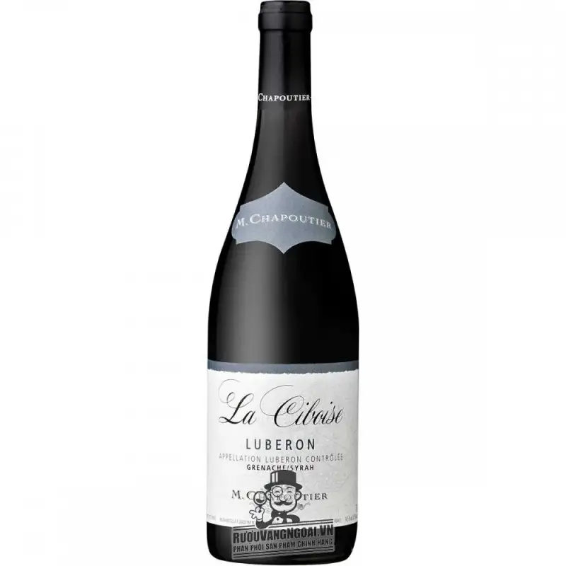 Vang Pháp La Ciboise Luberon M.Chapoutier uống ngon