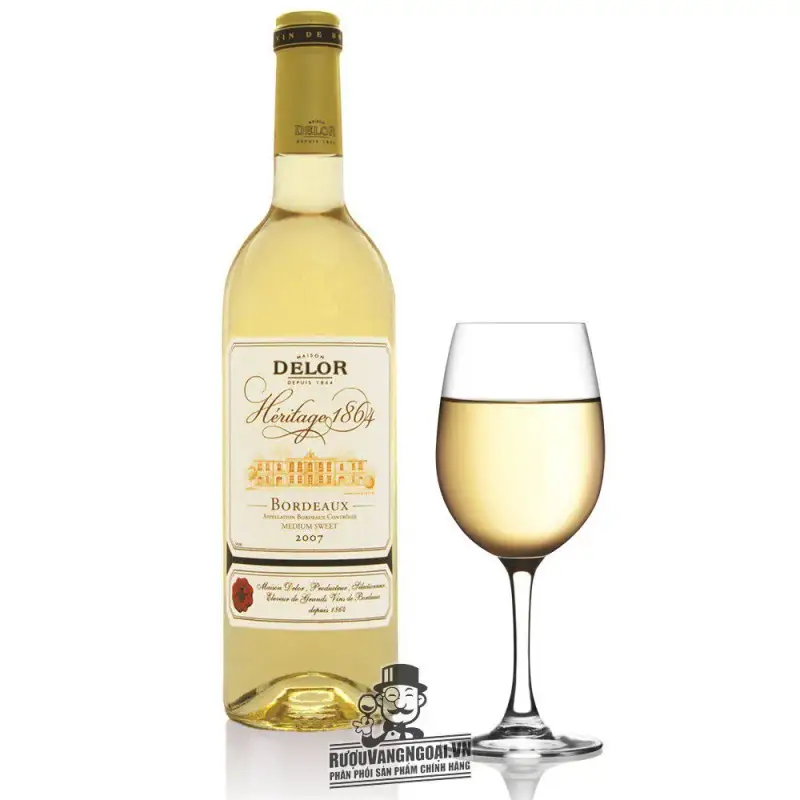 Vang Pháp Delor Heritage 1864 Sauternes