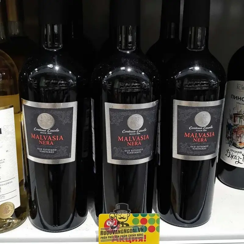 Vang Ý Malvasia Nera IGT Puglia Contessa Carola