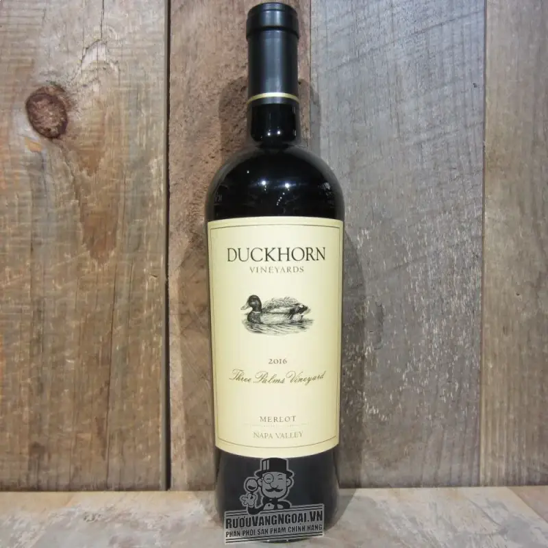 Vang Mỹ Duckhorn Three Palms Vineyard Merlot Napa Valley
