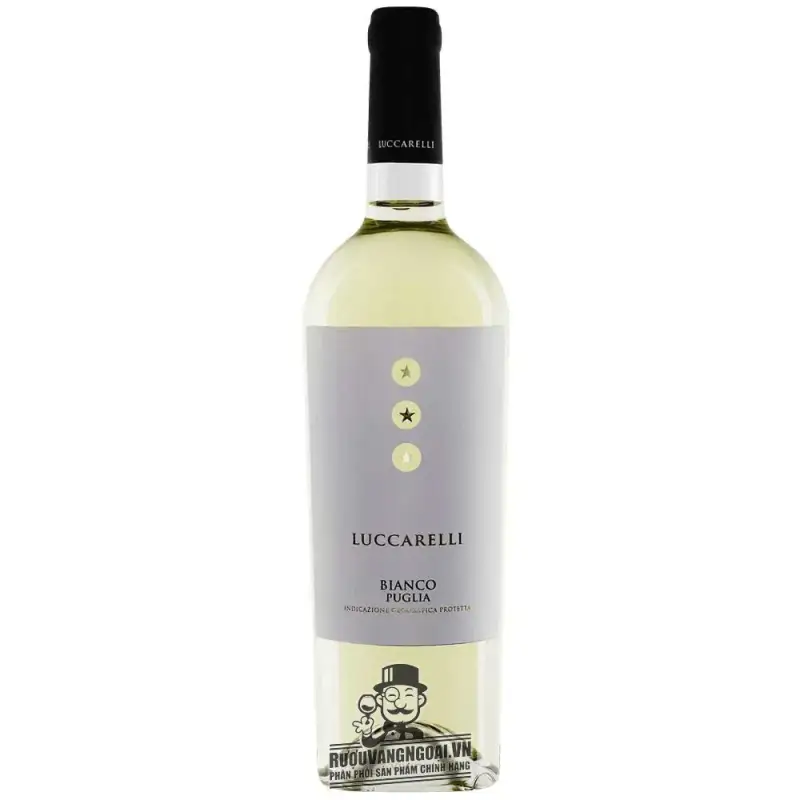Vang Ý Luccarelli Bianco Chardonnay