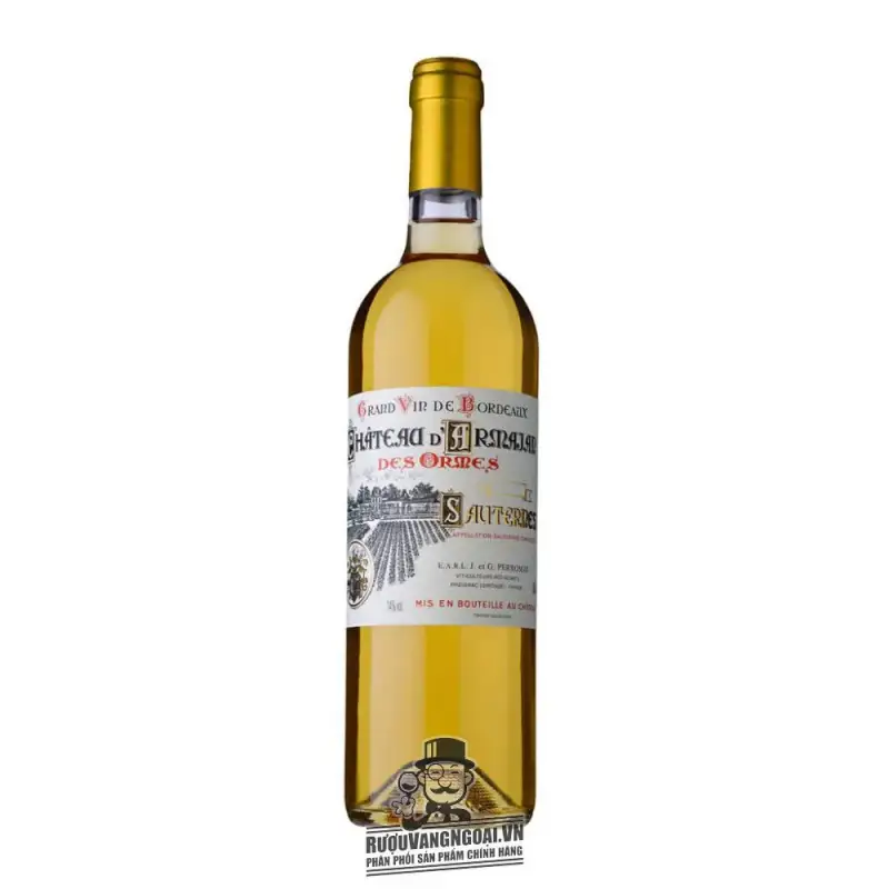 Vang Pháp Chateau d‘Armajan Des Ormes Sauternes AOC thượng hạng
