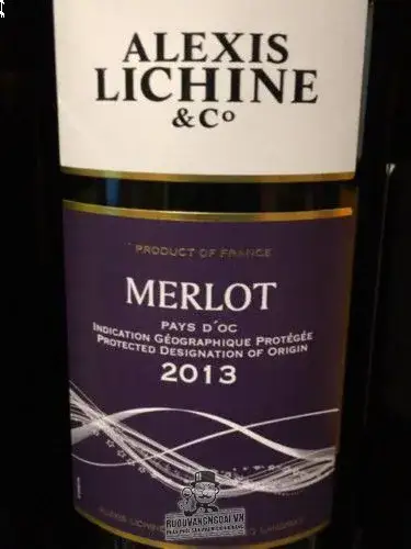 Rượu vang Alexis Lichine Vin de Pays (Red - White)