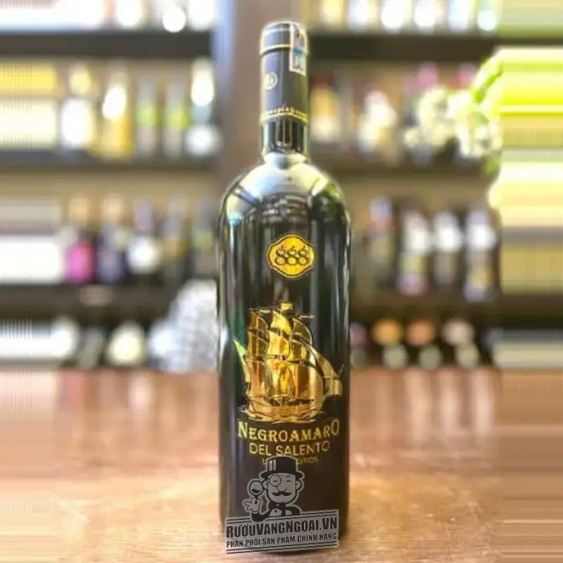 Vang Ý Negroamaro del Salento 888 - Vang cánh buồm