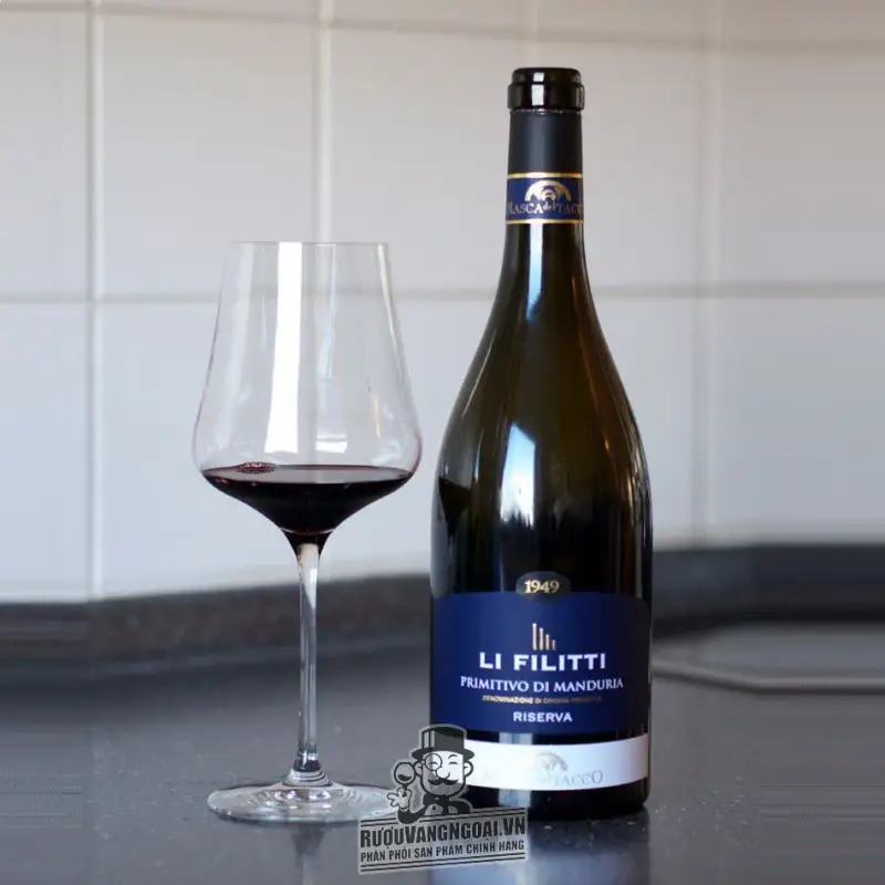 Rượu Vang Ý LI FILITTI 1949 PRIMITIVO DI MANDURIA thượng hạng