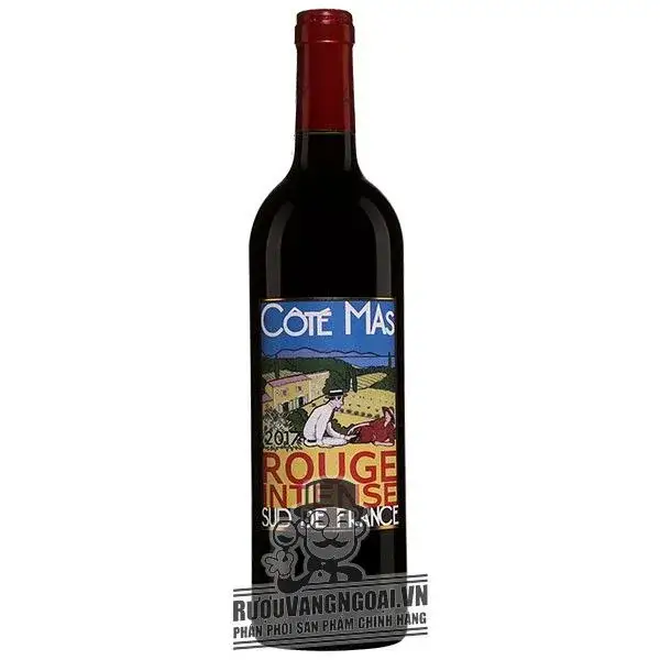 Vang Pháp COTE MAS ROUGE INTENSE SUD DE FRANCE