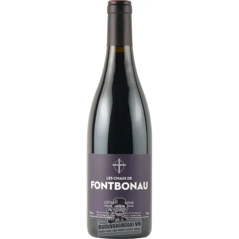 Vang Pháp Les Chaux de Fontbonau Cotes du Rhone thượng hạng