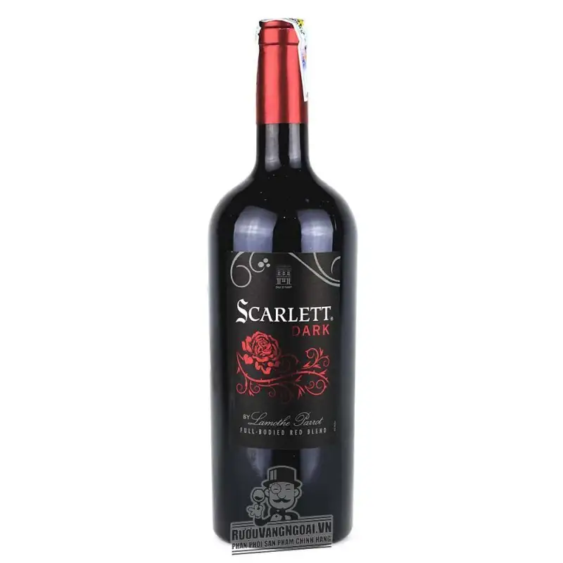 Vang Pháp Scarlet Dark Lamothe Parrot Red Blend Cao Cấp