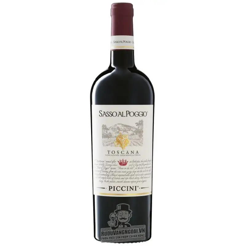 Rượu vang Piccini Sasso al Poggio Toscana IGT