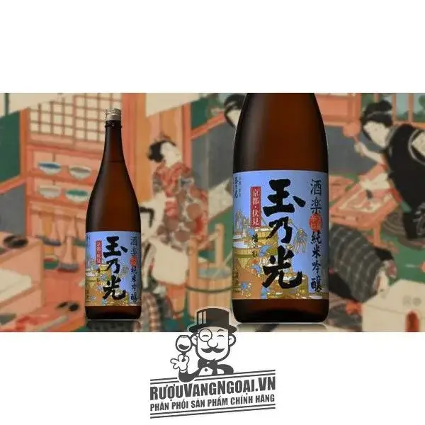 Rượu Sake Junmai Ginjo Shuraku 720 ML