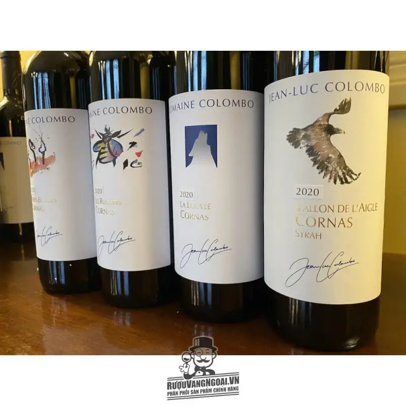 vang phap jean luc colombo cornas le vallon de l aigle giá bao nhiêu