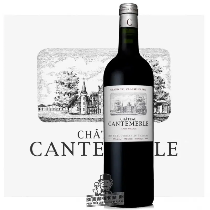 Địa chỉ bán ruou vang phap chateau cantemerle haut medoc grand cru classe giá rẻ nhất
