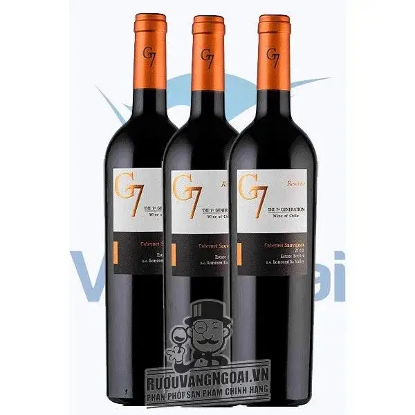 Vang Chile G7 Reserva Cabernet Sauvignon