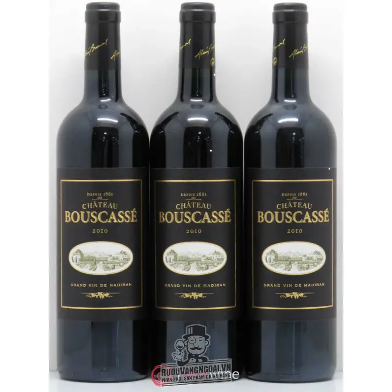 Vang Pháp Chateau Bouscasse Madiran Alain Brumont cao cấp