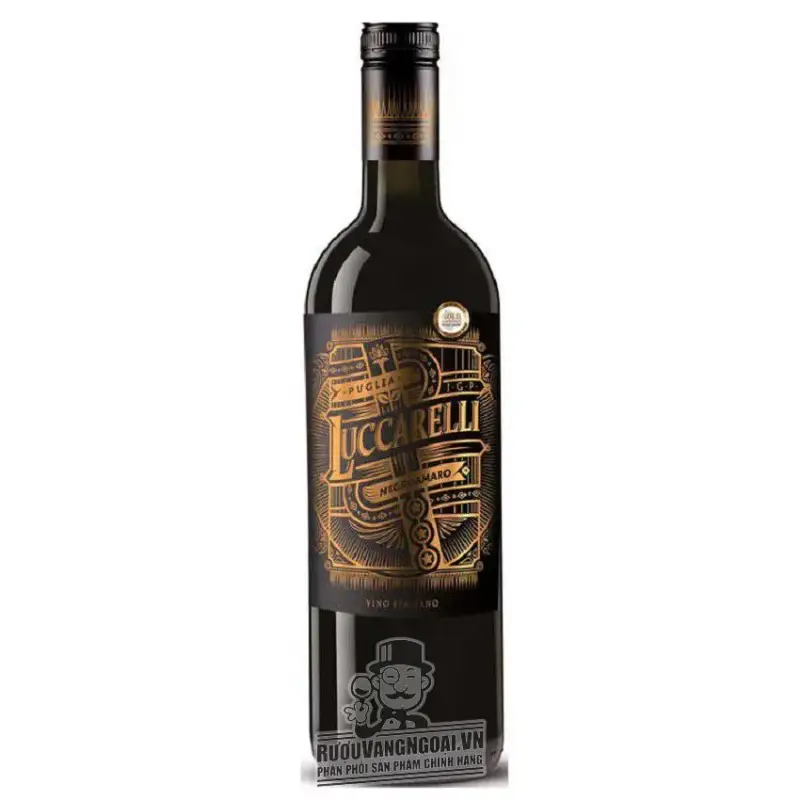Rượu Vang Ý Luccarelli Negroamaro Vintage Edition uống ngon
