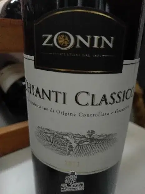 Vang Ý Chianti Classico Zonin Tuscany
