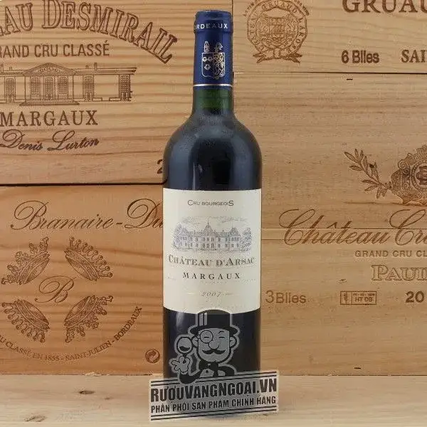 Rượu vang Pháp Chateau D‘Arsac Margaux Cru Bourgeois