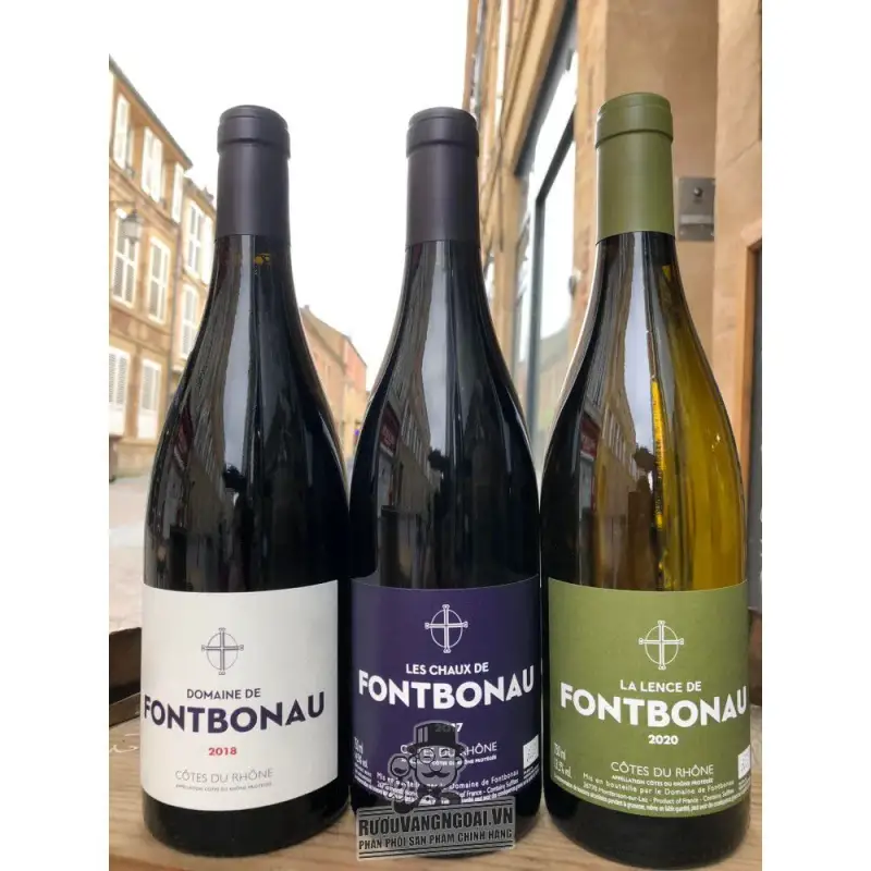 Địa chỉ bán vang phap les chaux de fontbonau cotes du rhone giá rẻ tại Hà Nội
