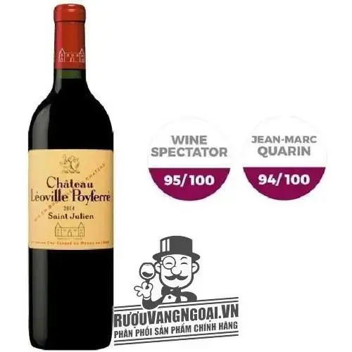 Vang Pháp Chateau Leoville Poyferre Saint Julien 2013