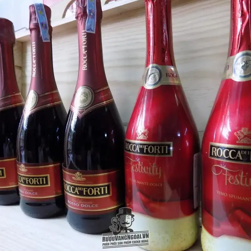 Rượu vang nổ Ý Rocca dei Forti Festivity