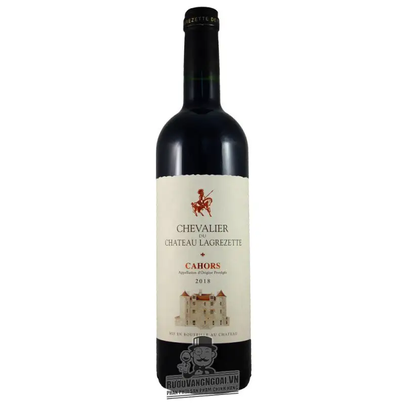 Vang Pháp Chevalier du Chateau Lagrezette Cahors uống ngon