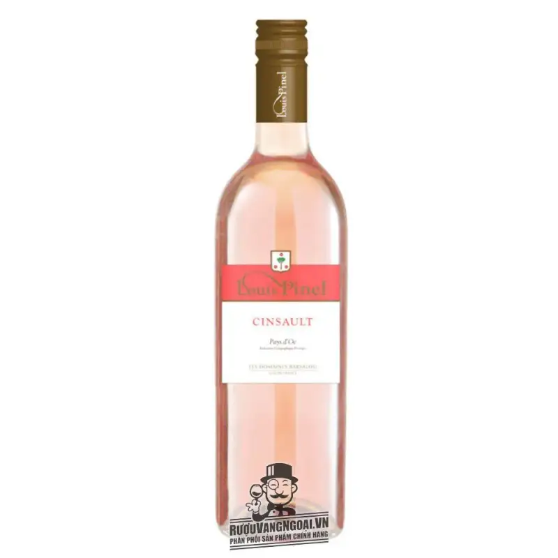 Vang Pháp Louis Pinel Rose Cinsault uống ngon