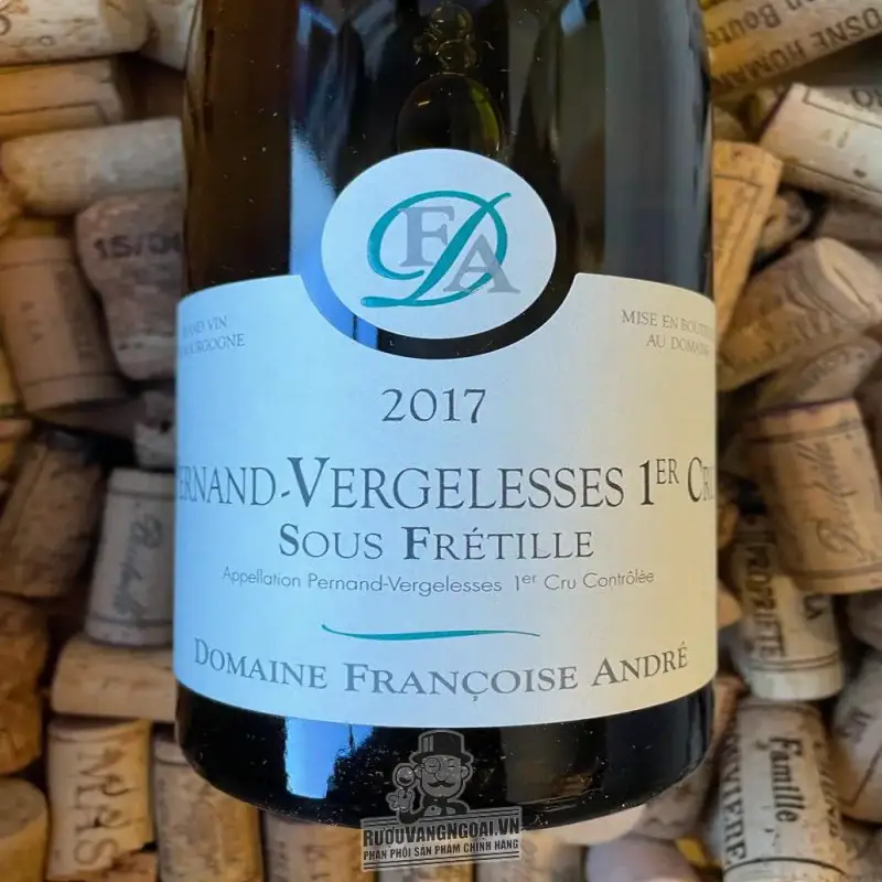 Mua vang phap pernand vergelesses sous fretille domaine francoise andre giá rẻ tại Hà Nội