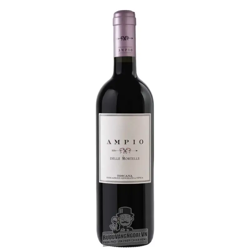 Vang Ý Ampio Delle Mortelle Toscana IGT 96 điểm