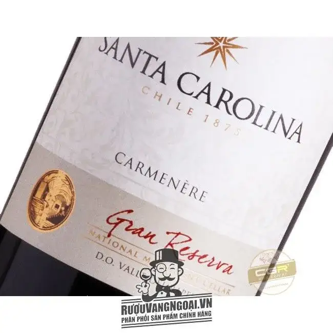Vang Chile Santa Carolina Gran Reserva Chardonnay