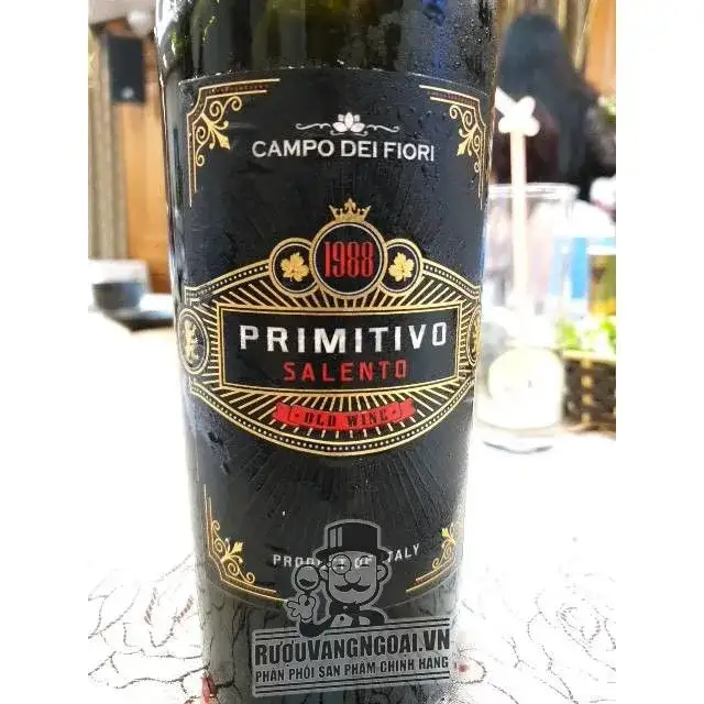 Vang Ý CAMPO DEI FIORI 1988 PRIMITIVO SALENTO