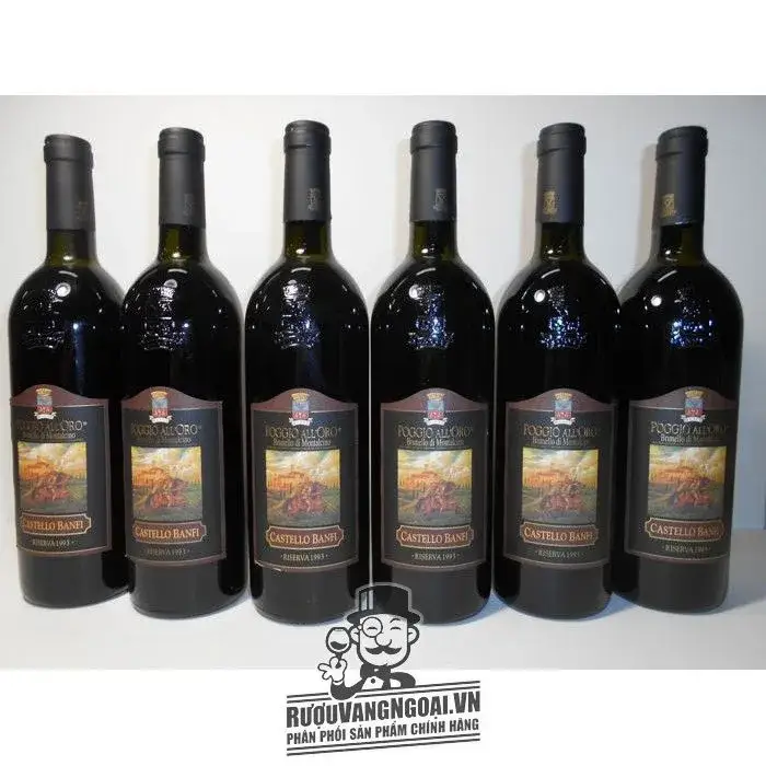 Rượu vang Castello Banfi Poggio All Oro Riserva