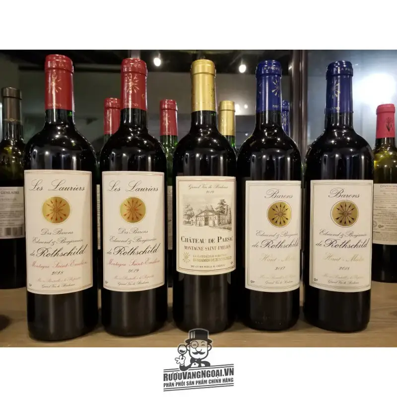 Mua vang phap barons edmond benjamin de rothschild giá rẻ tại Hà Nội
