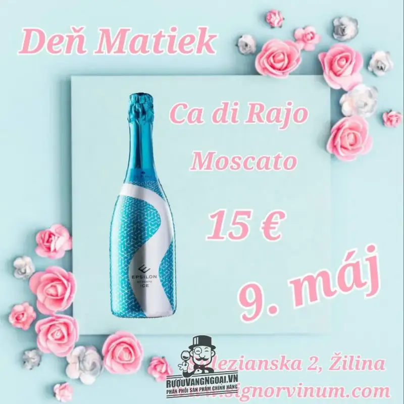 Mua ruou vang y epsilon moscato spumante dolce ice giá rẻ tại Hà Nội