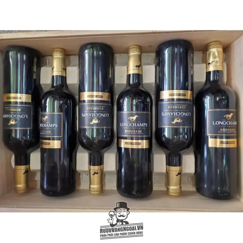 Mua ruou vang longchamps bordeaux adet seward giá rẻ tại Sài Gòn