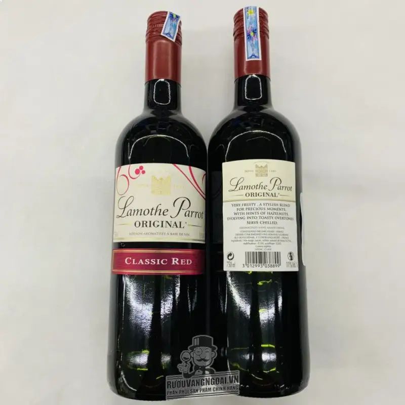 Vang Pháp Lamothe Parrot Mellow Reserve uống ngon