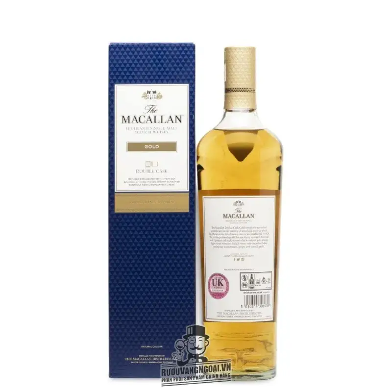 Rượu Macallan Gold Double Cask cao cấp