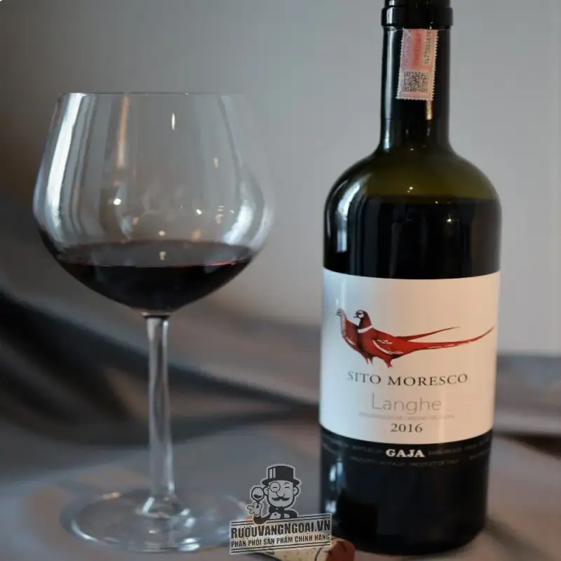 Mua vang y sito moresco gaja langhe giá rẻ tại Hà Nội