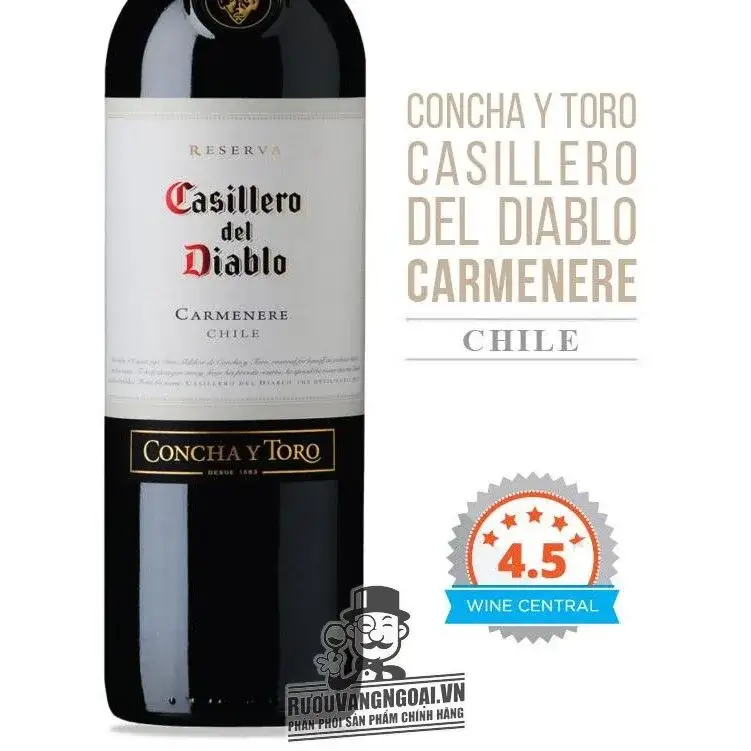 Vang Chile CASILLERO DEL DIABLO Carmenere