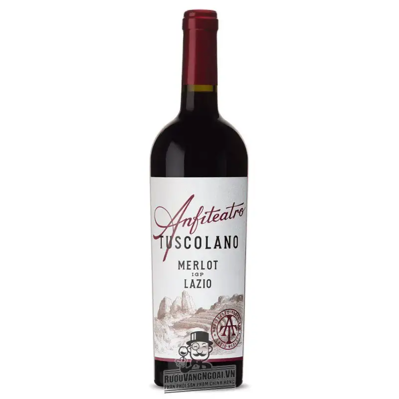 Rượu Vang Ý Anfiteatro Tuscolano Merlot IGP thượng hạng
