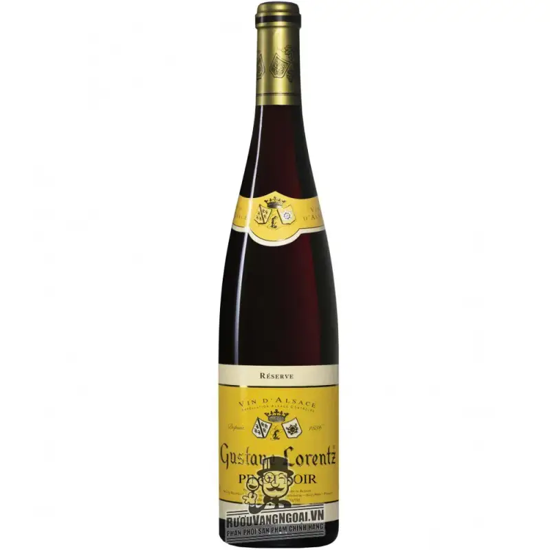 Vang Pháp Gustave Lorentz Pinot Noir Alsace thượng hạng