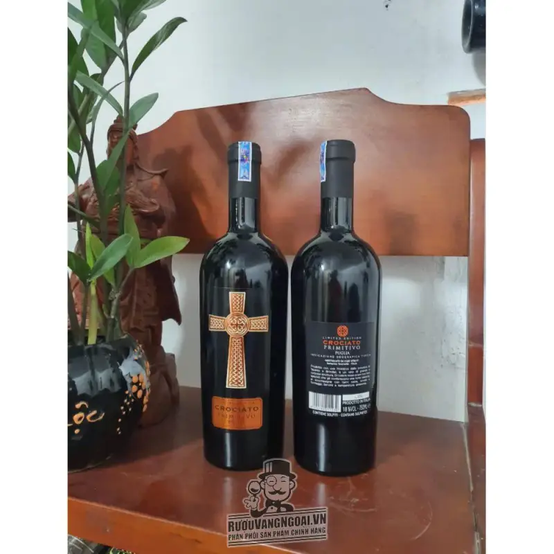 Mua ruou vang y thanh gia crociato primitivo do giá rẻ tại Hà Nội
