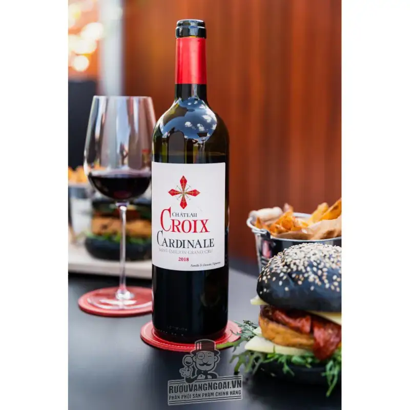Mua vang phap chateau croix cardinale saint emilion grand cru diem giá rẻ tại Hà Nội