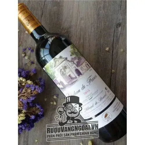 Địa chỉ bán vang phap chateau de francs cotes de francs cao cap giá rẻ nhất