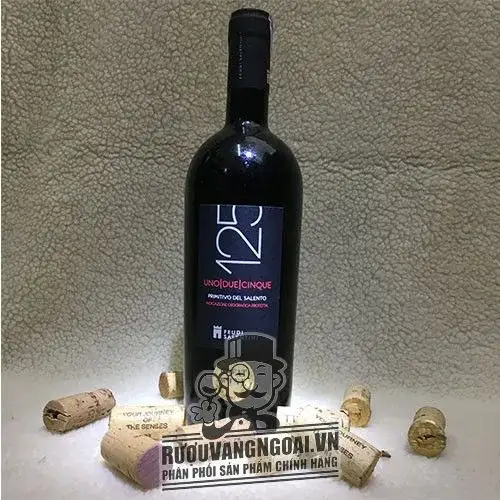 Vang Ý 125 Primitivo Del Salento