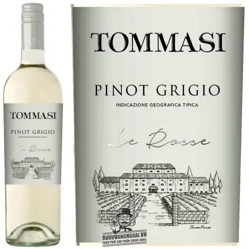 Vang Ý Tommasi Le Rosse Pinot Grigio Delle Venezie