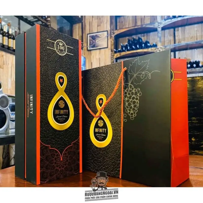 Rượu Vang Ý INFINITY PRIMITIVO (Vang ý số 8)