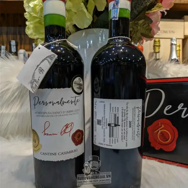ruou vang do chat personalmente montepulciano dabruzzo giá bao nhiêu
