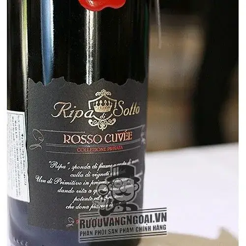 Vang Ý RIPA DI SOTTO ROSSO CUVEE