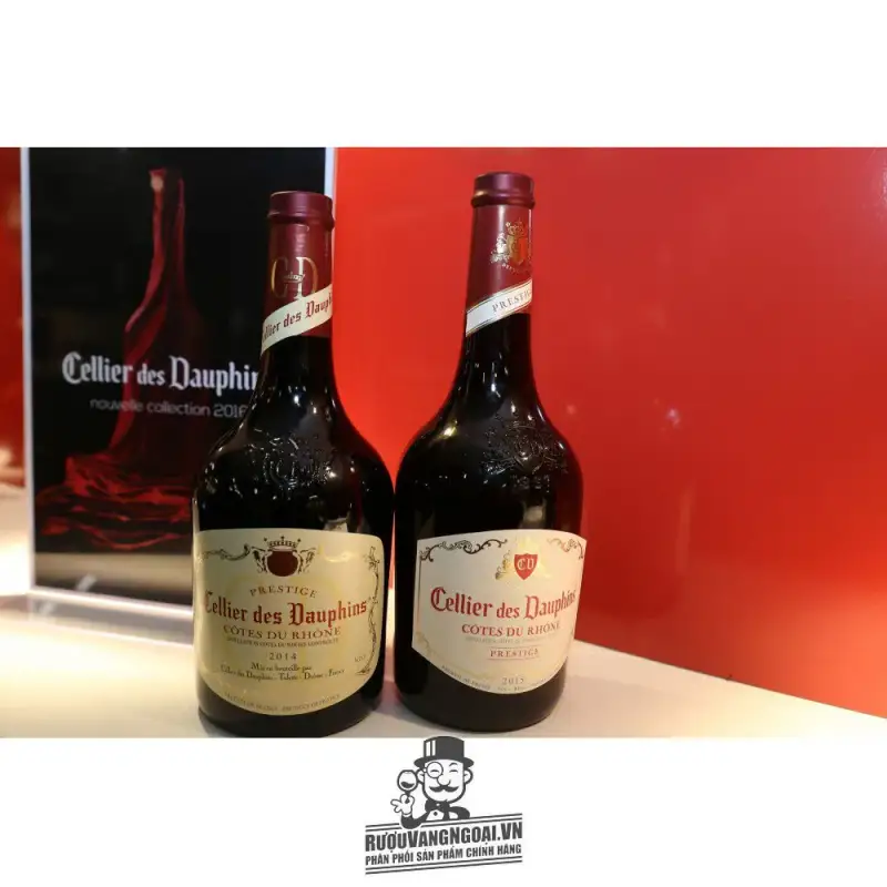 Vang Pháp Celliers des Dauphins Prestige Red